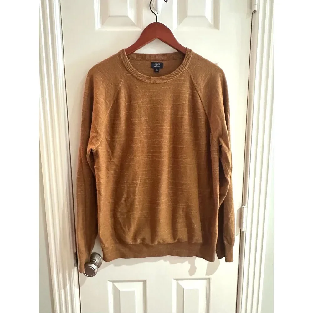 J.Crew Men’s 2-Piece Top Bundle - Sweater & Henley Shirt - Medium